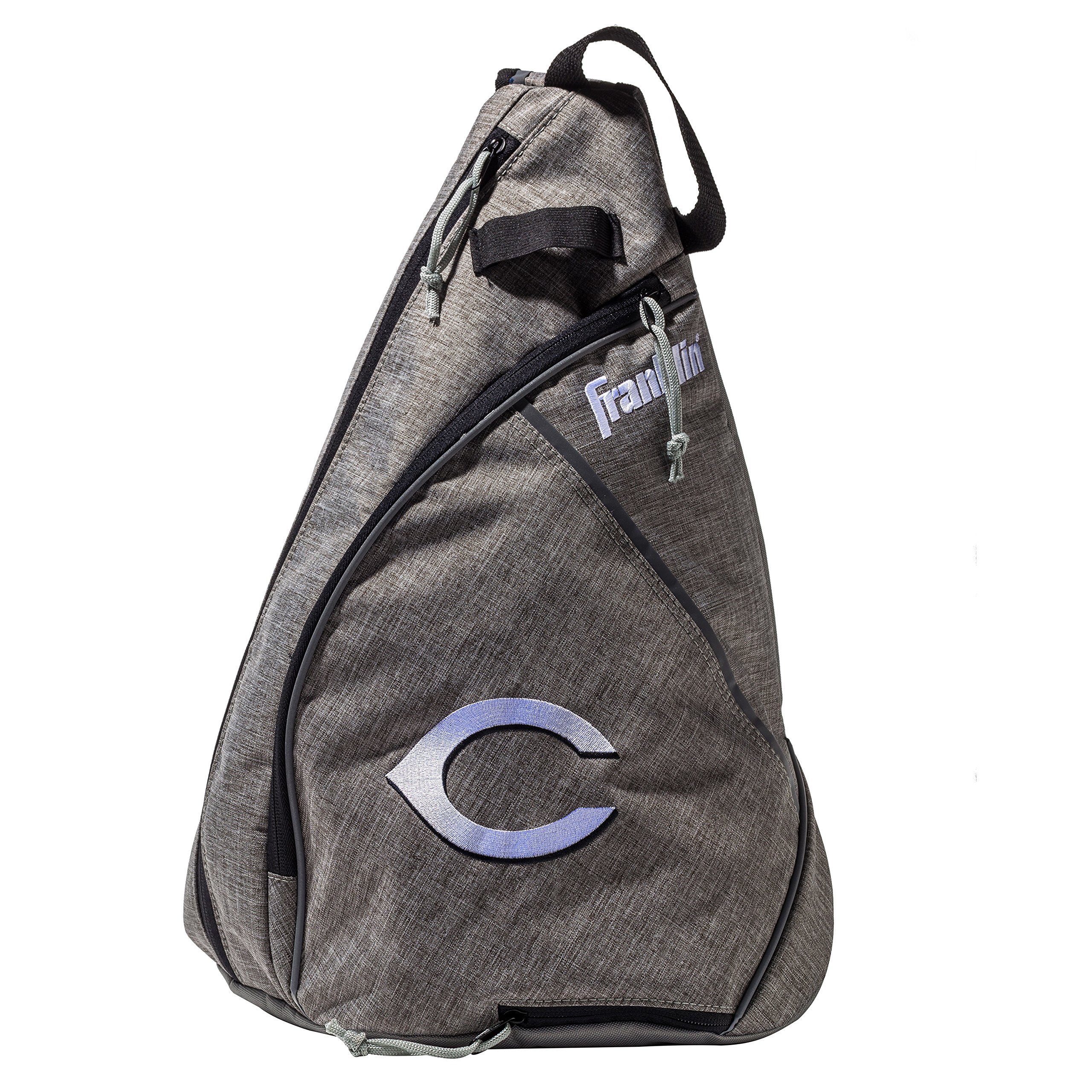 Franklin Sports MLB Team Licensed Crossbody Slingbak Baseball Shoulder Bag for Men & Women
