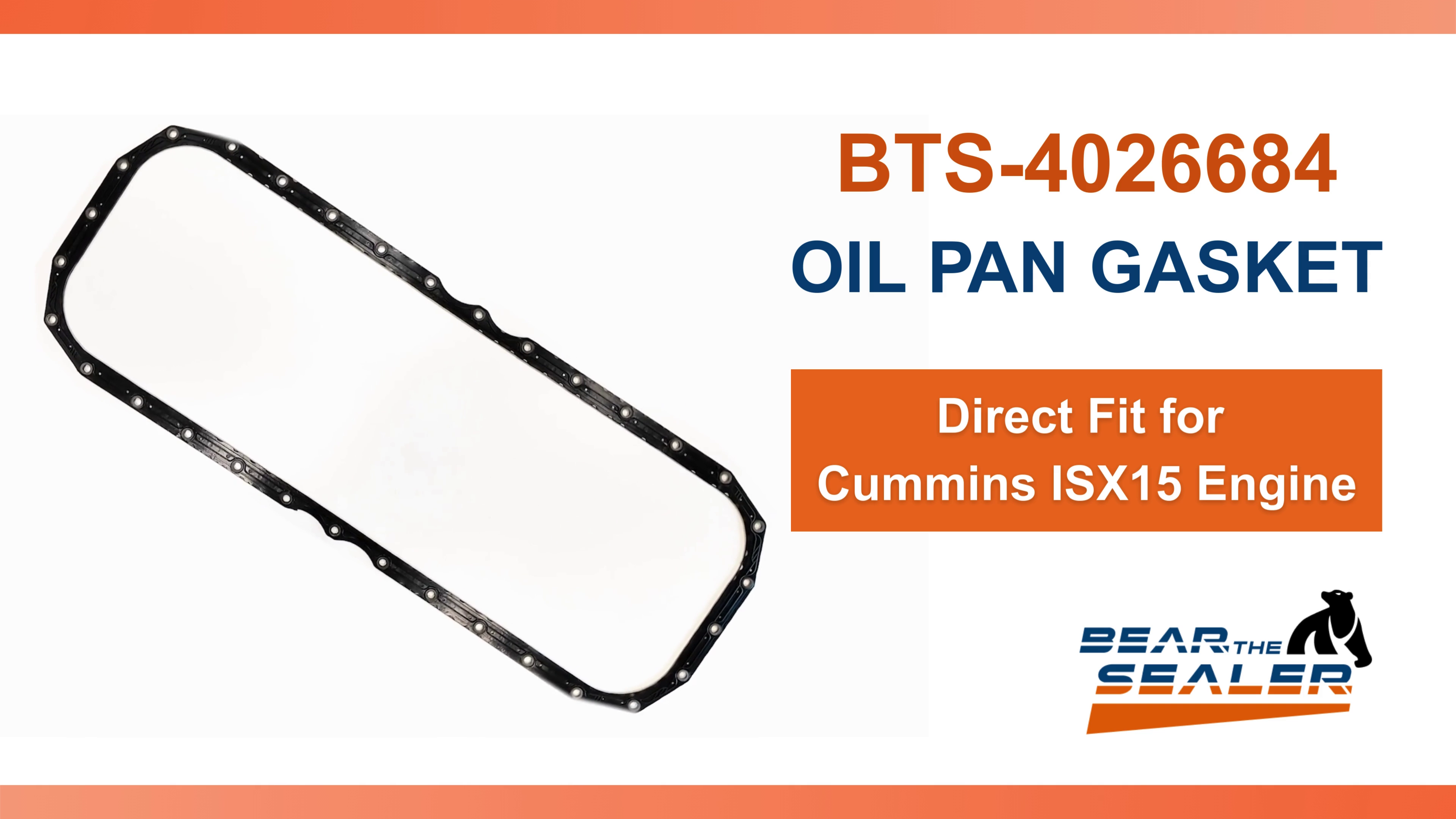 Amazon.com: BTS-4026684 Oil Pan Gasket, Compatible with Cummins