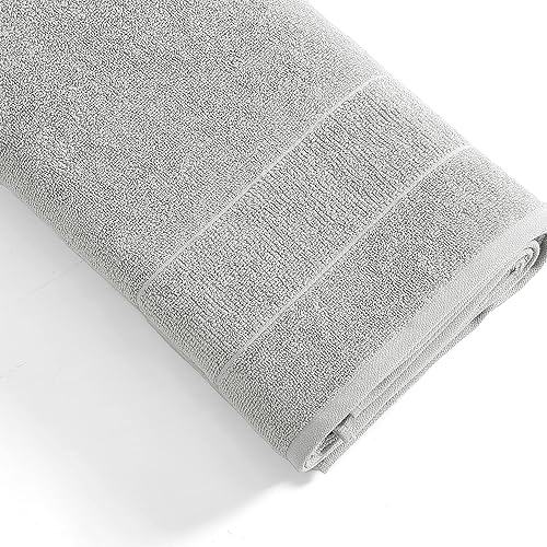 Miniatura 3 de Tommy Bahama - Toallas de baño, juego de toallas de algodón absorbentes y resistentes a la decoloración, decoración de baño de moda (gris islanda, 2