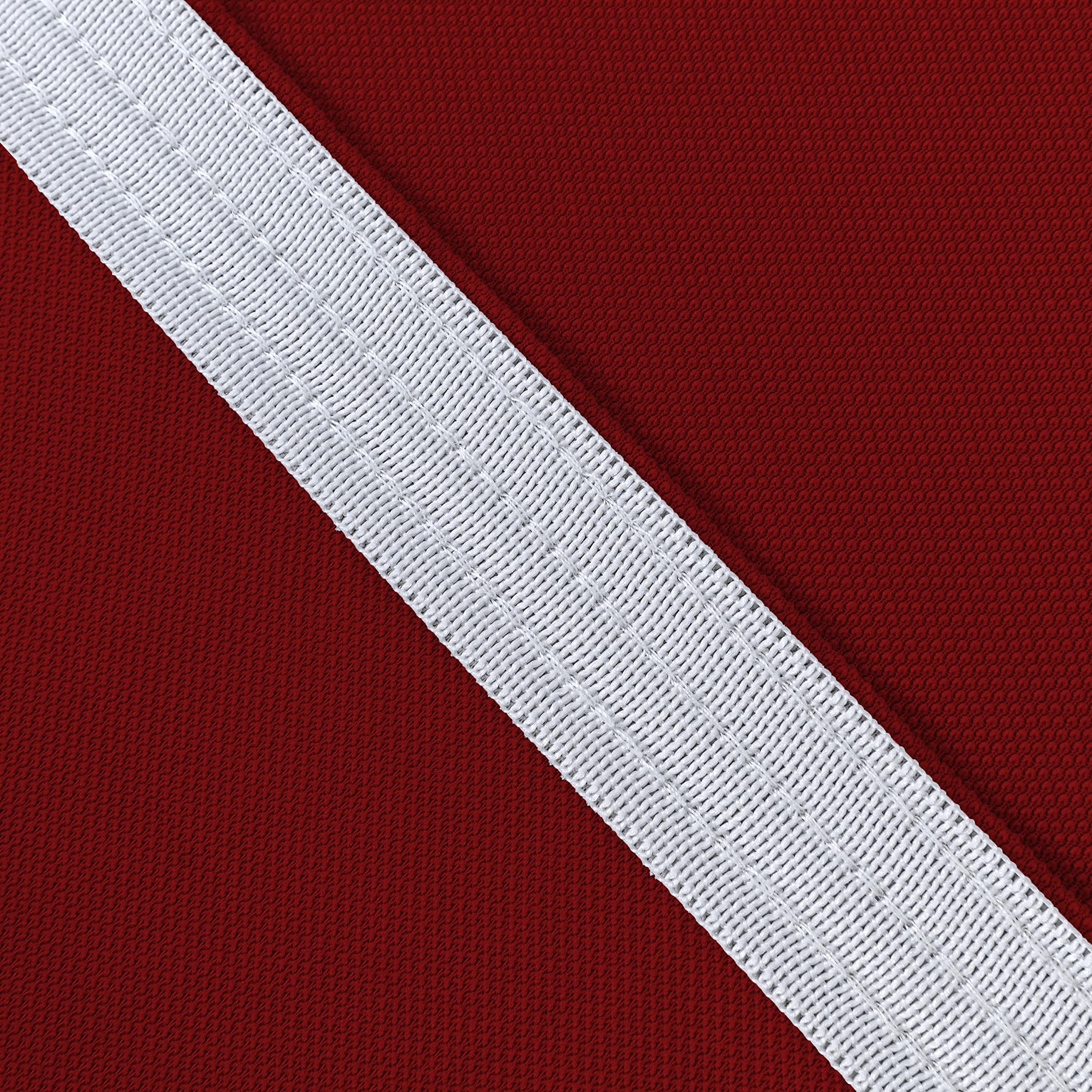 Coprisedie con Schienale 4 Pezzi Elasticizzati, Impermeabili, Misura Universale, Coprisedia Soggiorno Cucina Moderna Lavabile Estraibile - Bordeaux