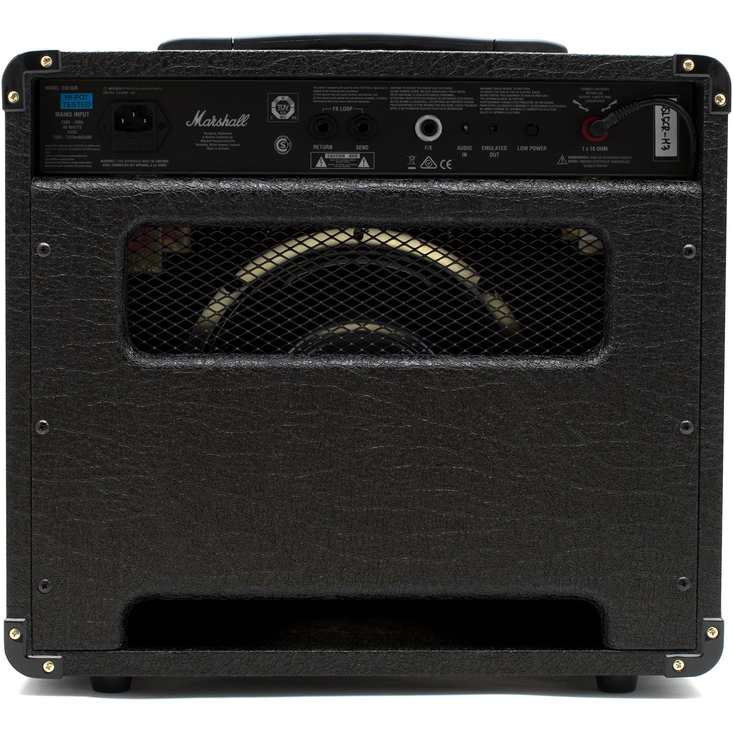 Marshall DSL5CR 5W 1x10 Valve Combo Guitar Amplifier with Reverb