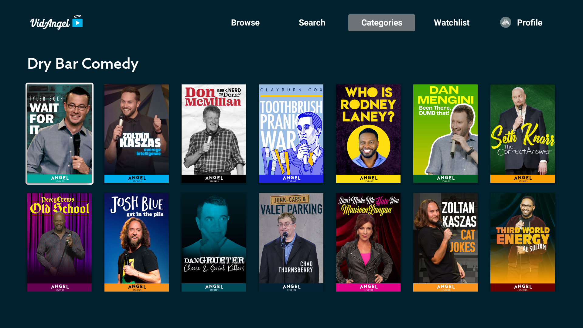 VidAngel TV - App on Amazon Appstore