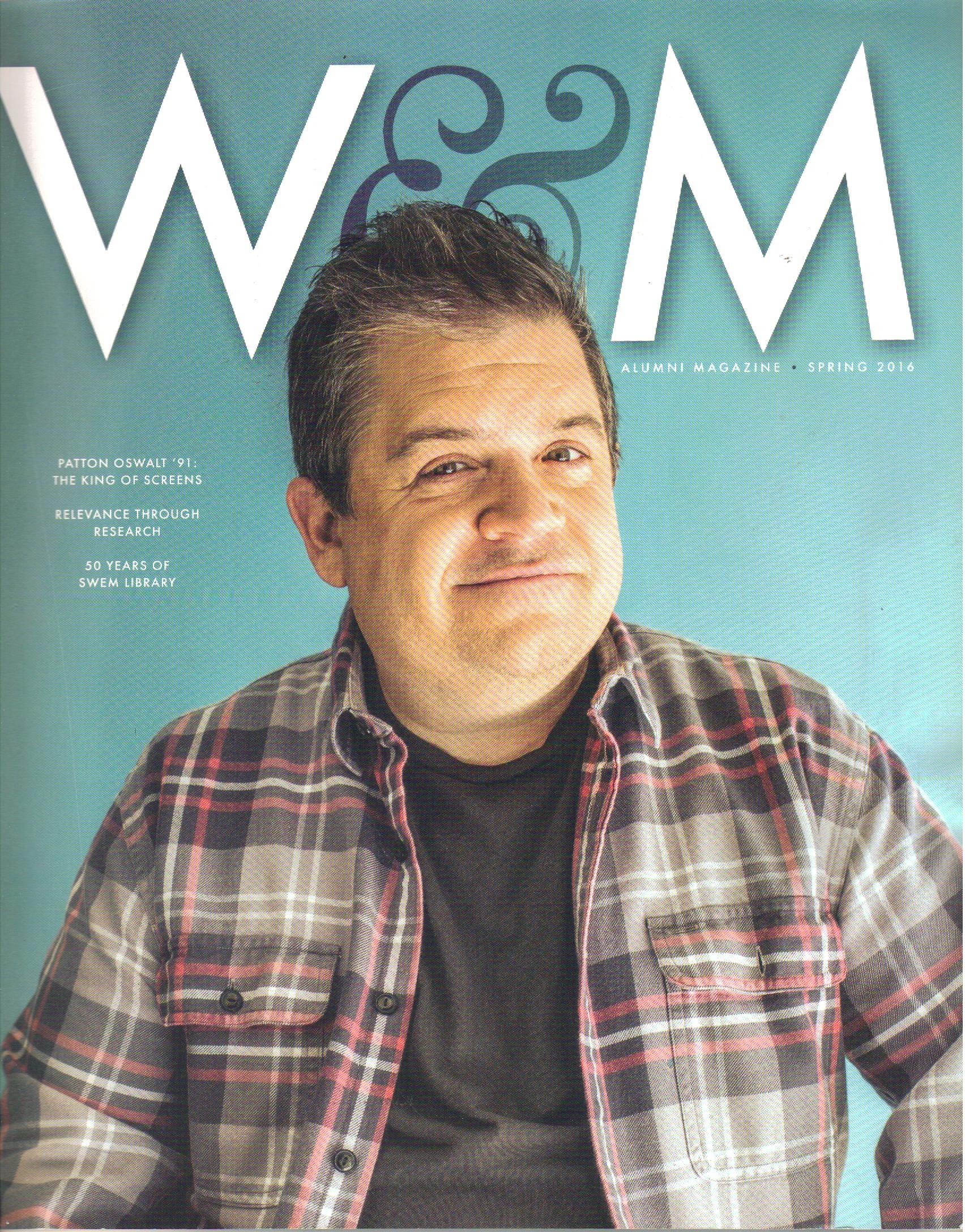 W&M Alumni Magazine, Spring 2016 (Vol 81, No 3)