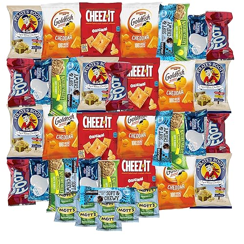 Paquete de cuidado variado de Snack Box - Paquete de cuidado para estudiantes universitarios galletas barras de granola y caja de regalo de dulces