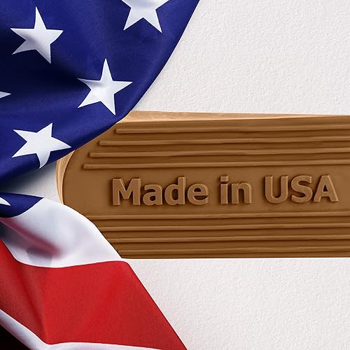 Miniatura 9 de Tope de puerta grande de goma fabricado en Estados Unidos, cuña de tope de puerta para alfombras, azulejos o suelos de concreto, topes de puerta