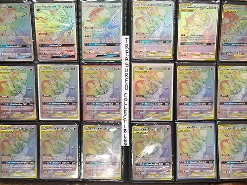 Miniatura 8 de Colección de carpeta de más de 100 cartas raras arcoíris de Pokémon incluye 5 cartas holográficas en cualquier combinación y al menos 1 de las