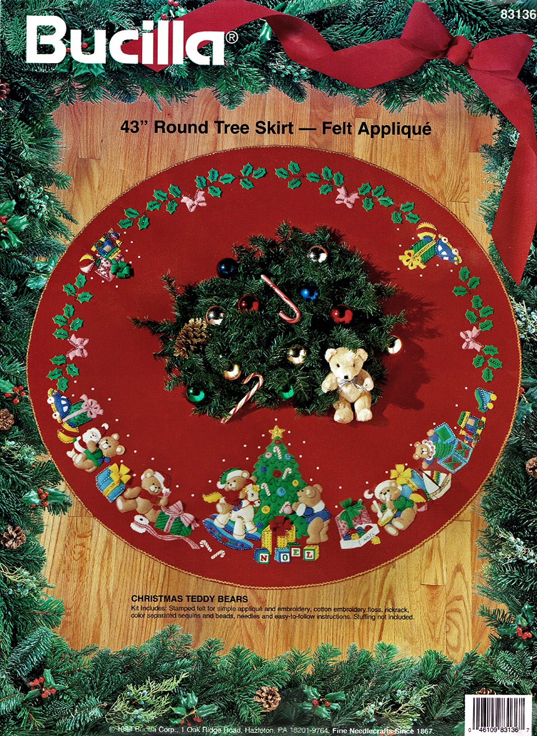 sequin tree skirt kits