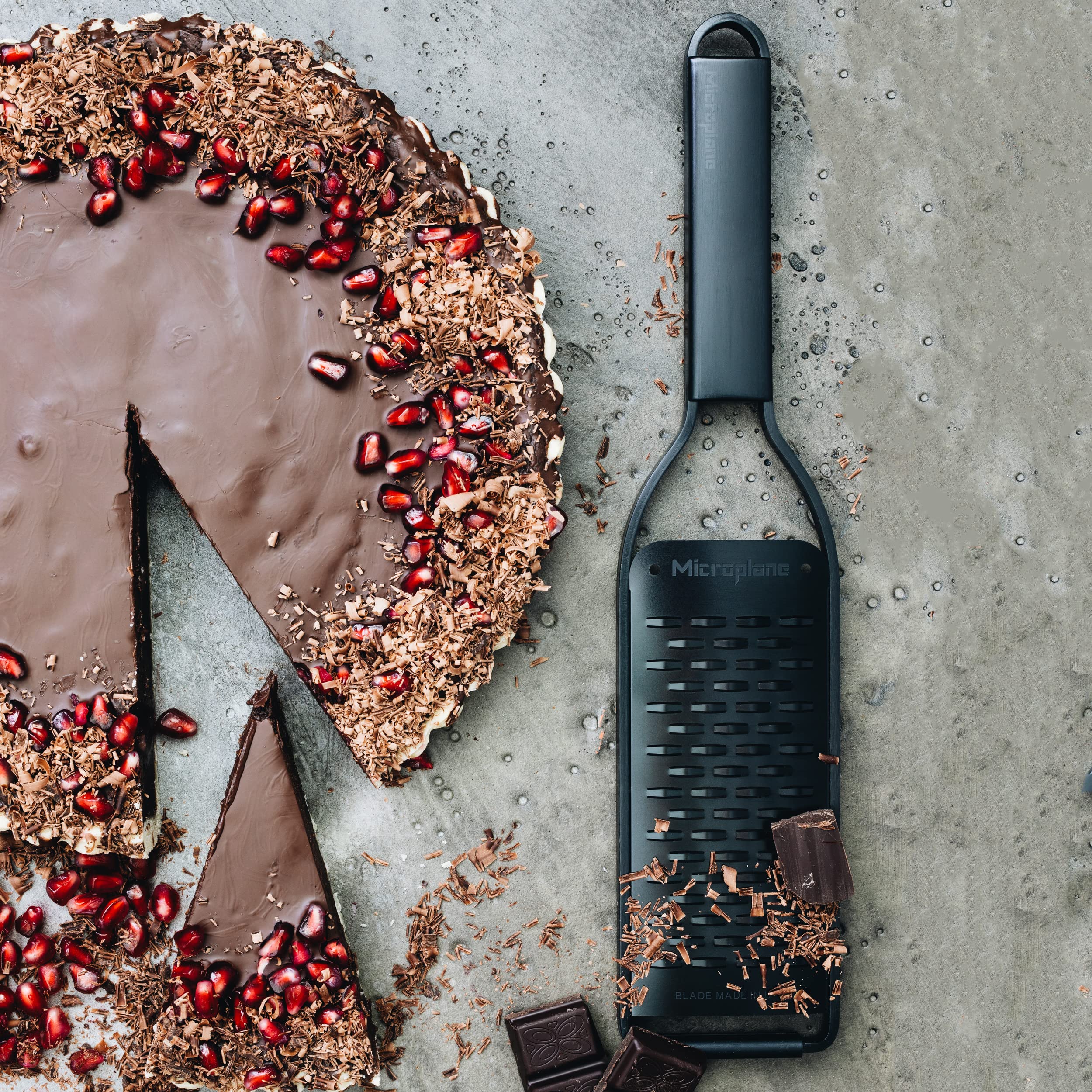 Microplane - Gourmet Rasp extra grof/extra breed - Zwart