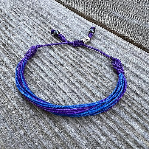 Miniatura 63 de Rumi Sumaq Pulsera de concientización para hombres, mujeres y niños – Pulsera de apoyo tejida ajustable anudada a mano – Pulsera de conciencia sutil