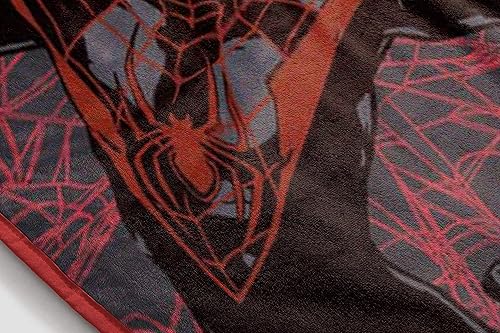 Miniatura 3 de Jay Franco Marvel Miles Morales - Manta infantil de 2 piezas, incluye manta, edredón