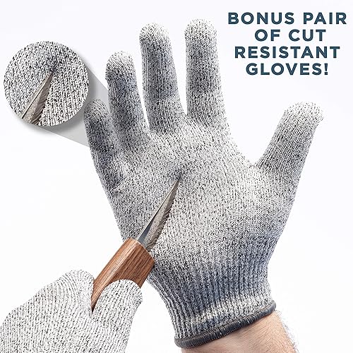 Miniatura 7 de Juego de herramientas de tallado de madera de 9 piezas, cuchillo de tallado de gancho, cuchillo para tallar, cuchillo de tallado de madera para