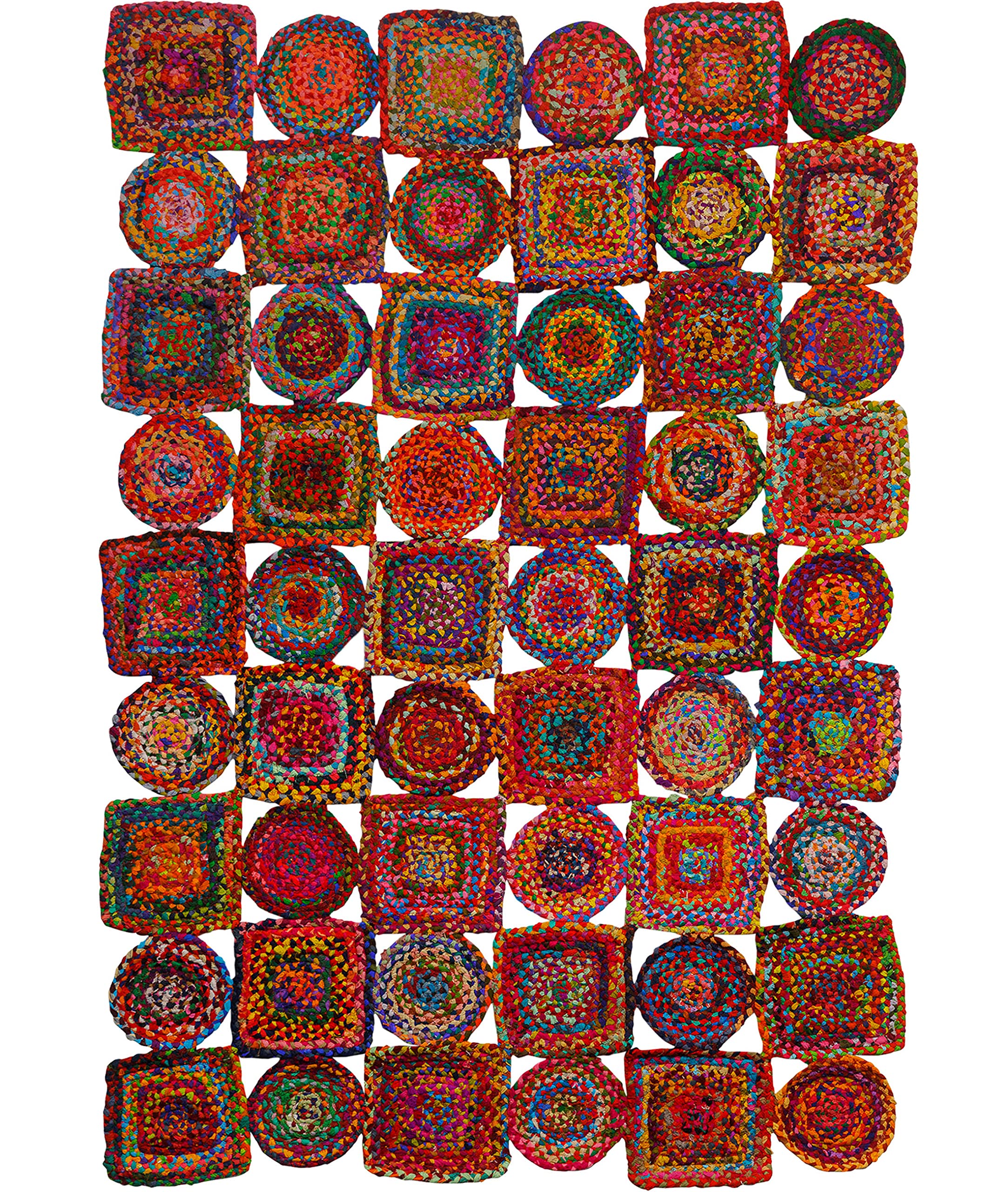KOZA HOME Natura Jüt Halı Hasır Halı Multi 00009A 160 x 240