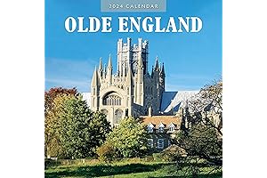 Red Robin's 2024 Olde England Wall Calendar: Capture the Enchanting Charm