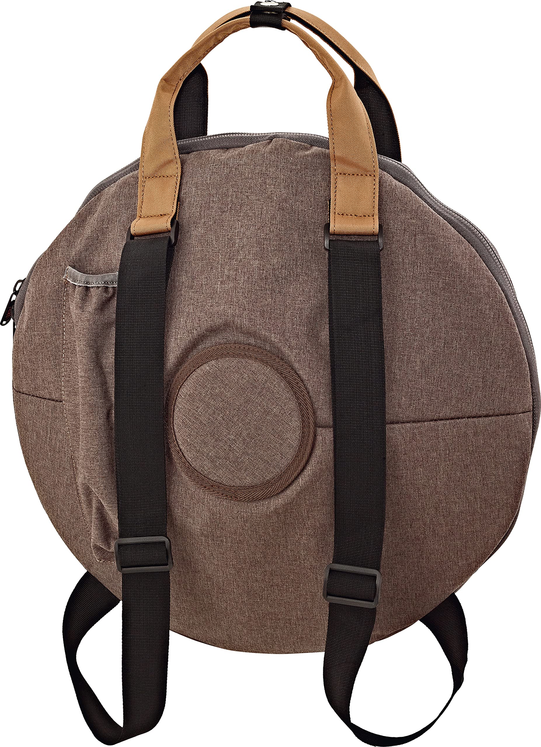 Sonic Energy Octave Steel Tongue Drum, D-Kurd, Schwarz (OSTD1BK) | Basston + 8 oktavierte Töne, 440 Hz, Durchmesser 15,7 Zoll, 40 x 40 x 16,3 cm, Inkl. Tasche und 2 Schlägel, Edelstahl