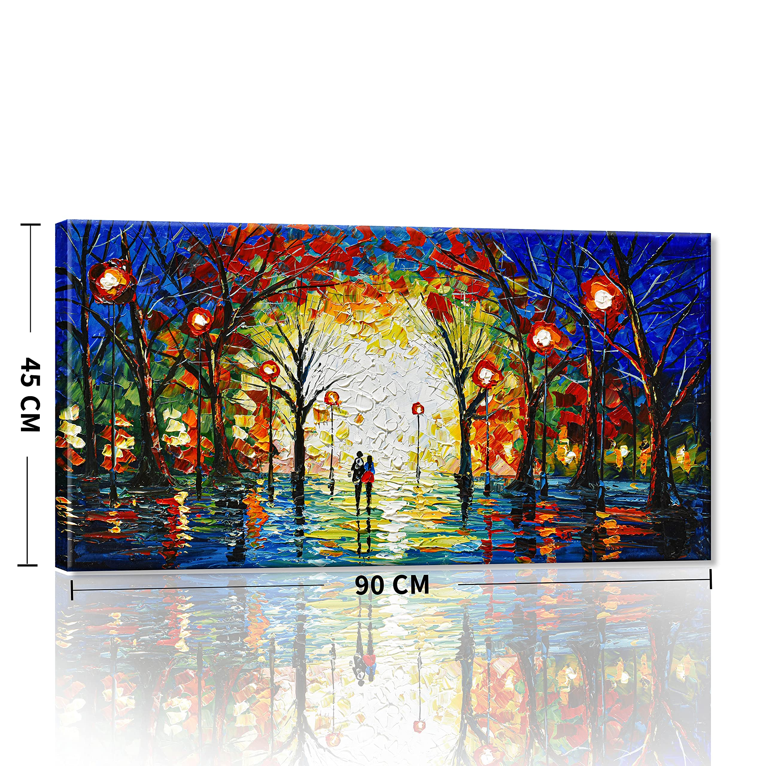 Amazon.co.jp: 絵画 インテリア おしゃれライトの夜景アートパネル 