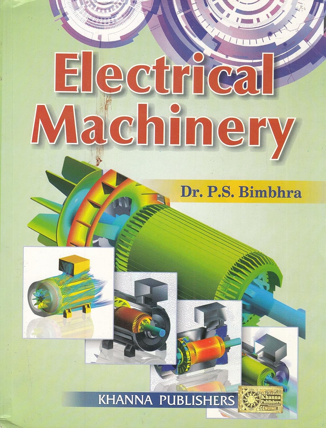 Electrical Machinery P. S. Bimbhra Amazon.in Books