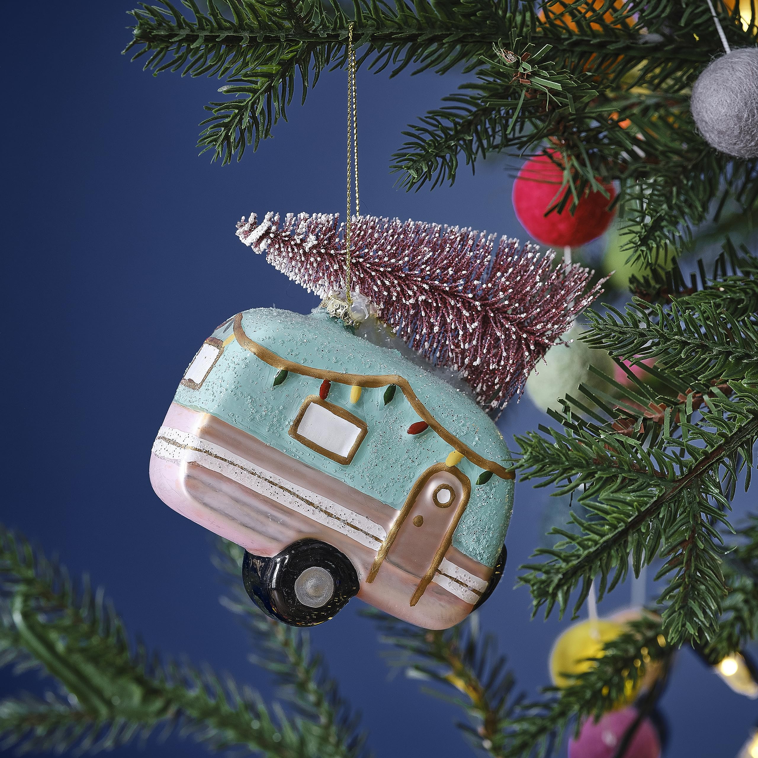 Ginger Ray Christmas Novelty Caravan Hanging Tree Decorative Accessory