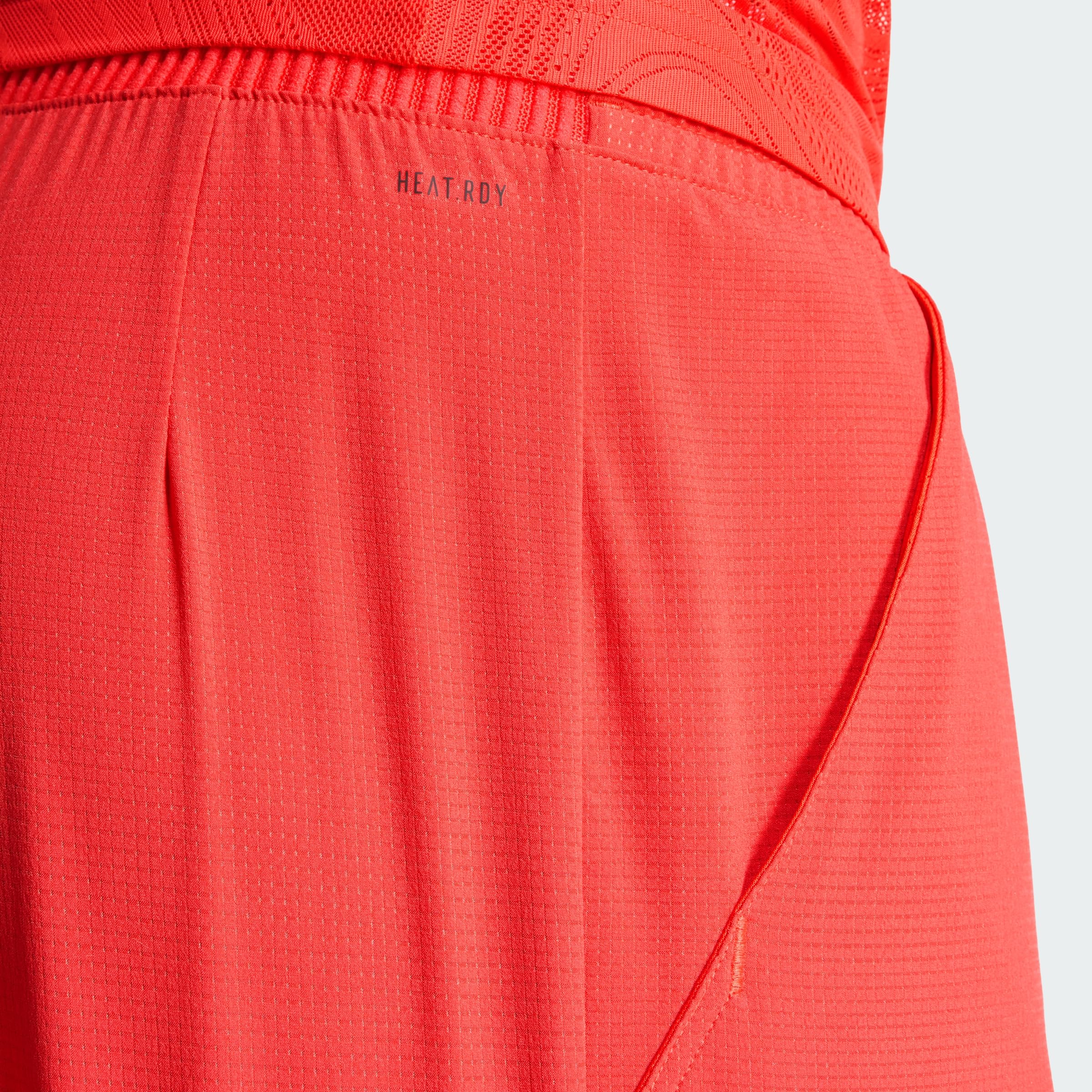 adidas Men's Tennis Ergo Shorts Semi Lucid Red L 18 cm