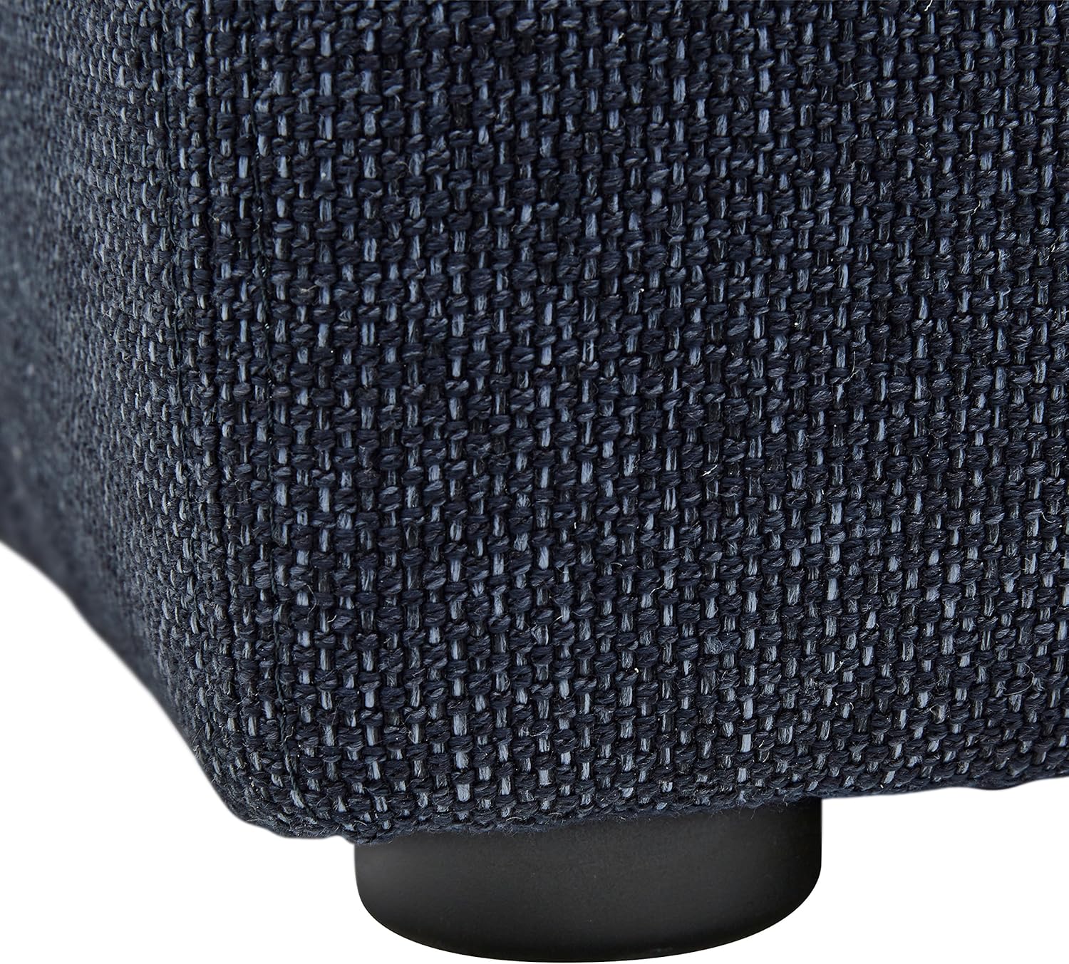  Brand – Rivet Audrey Modern Ottoman, 39"W, Denim : Home & Kitchen