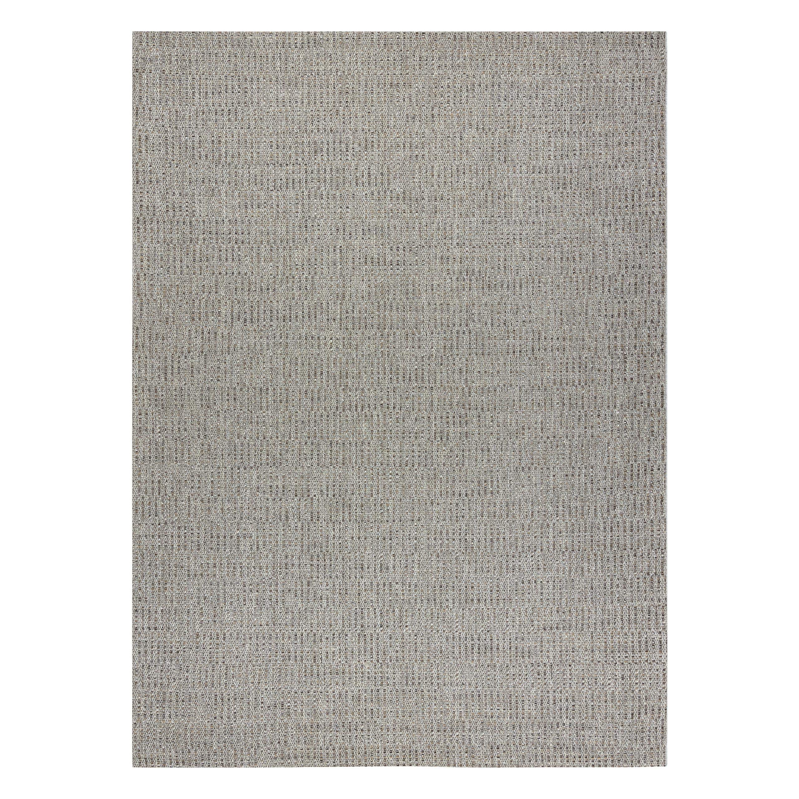 Tapis Moderne SISAL Boho Intérieur & Extérieur Tissage À Plat Haute qualité pour Chambre, Terrasse, Balcon, Cuisine, Beige 80x150 cm