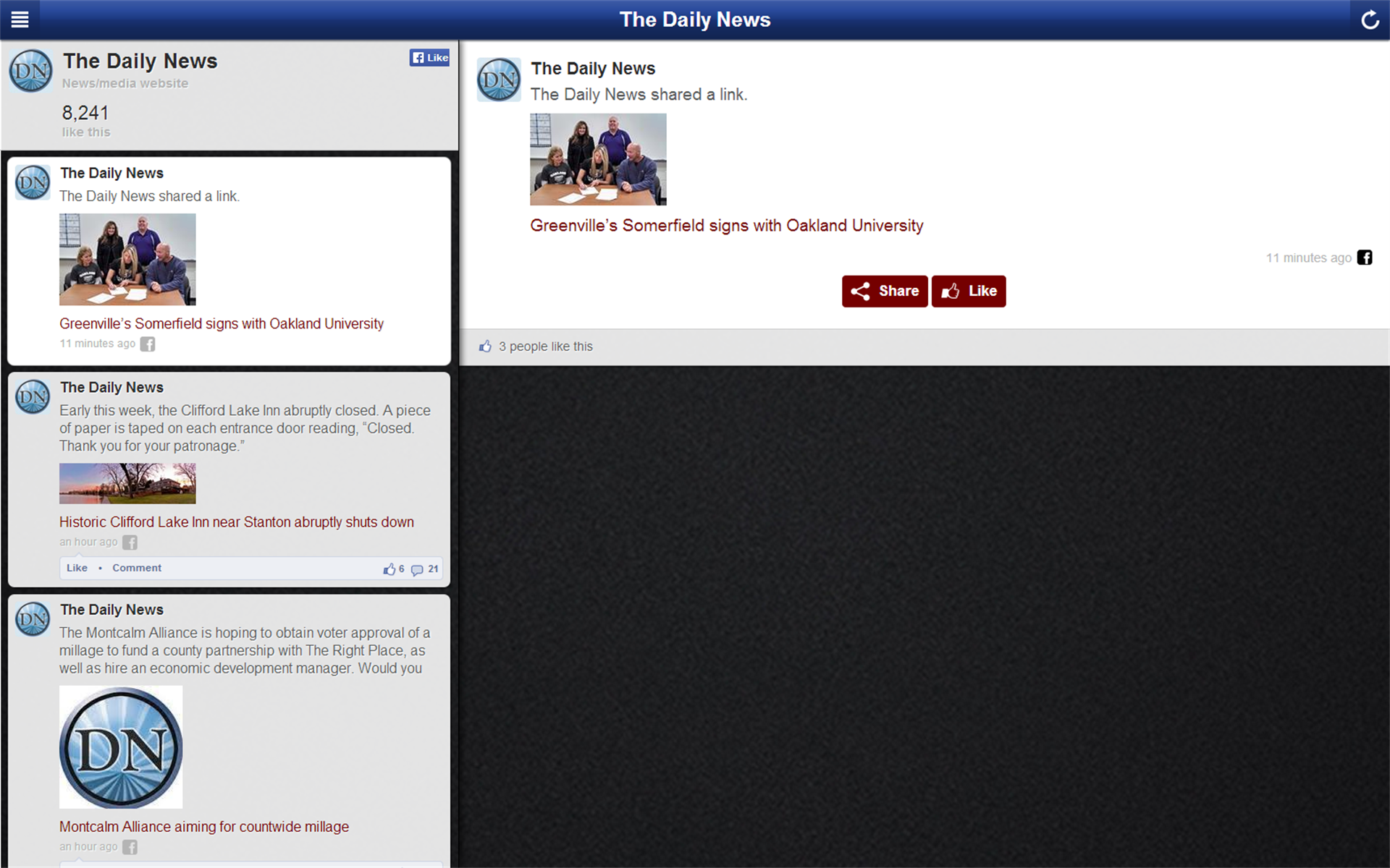 The Daily News Mobile - App on Amazon Appstore