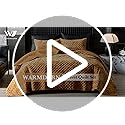 WARMDERN Velvet Quilt Queen Size, Luxury Geometric Stitch Quilt Set, Lightweight Diamond Patterned Bedspread and Coverlet, Soft Comforter for All Seasons, Burnt Orange, 90" x 96"