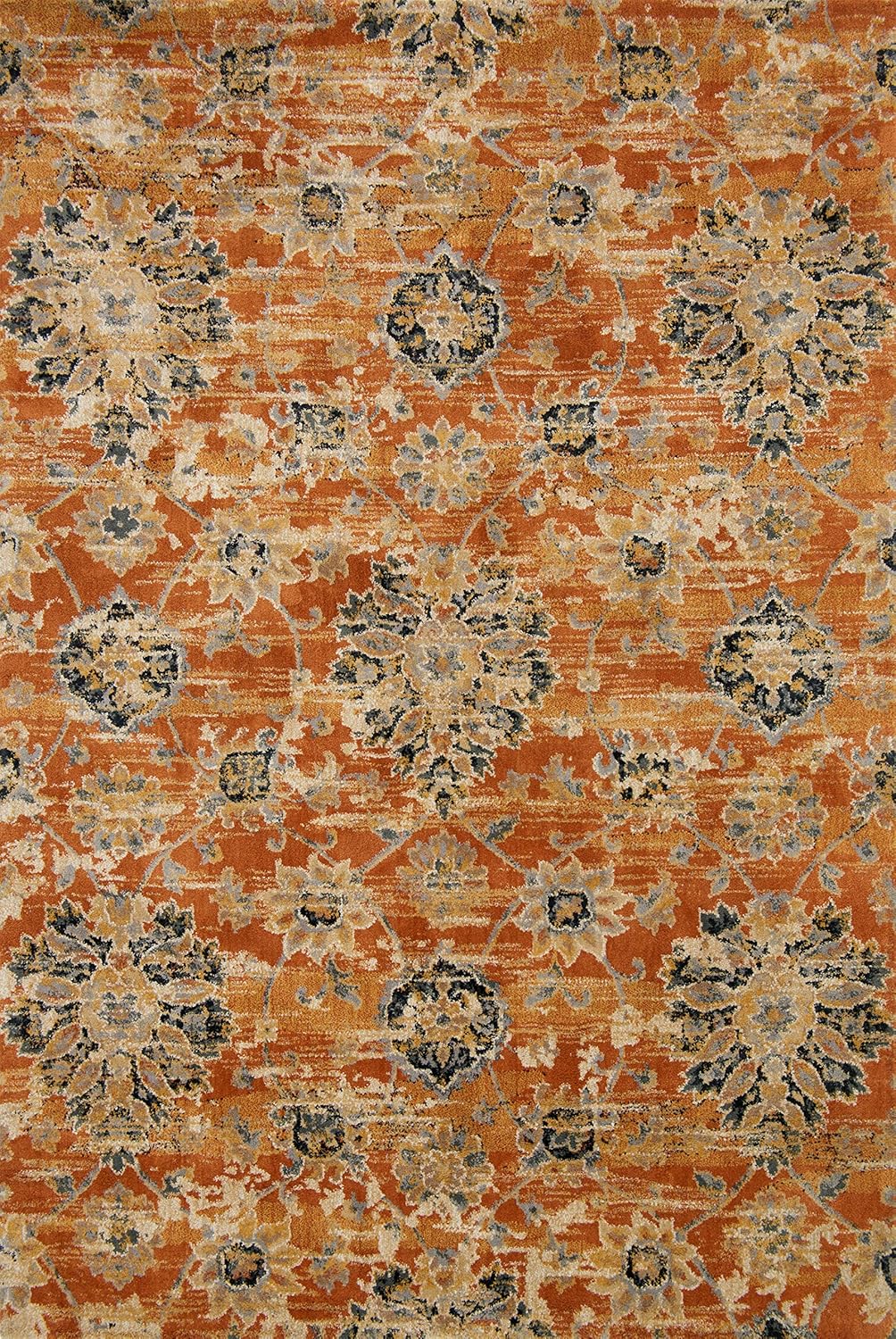 Loloi Torrance TC-08 Ivory/Multi Transitional Area Rug 7'-10" x 10'-10"