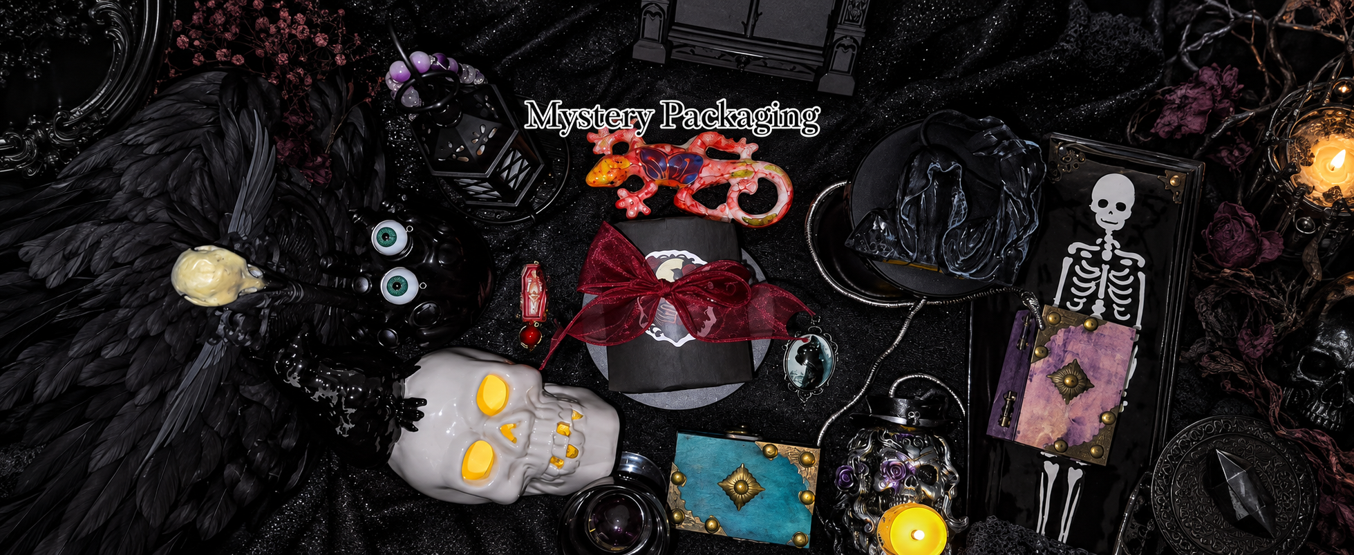 Amazon.com: Jollyhit Gift-Ready Light Gothic Mystery Jewelry Jar
