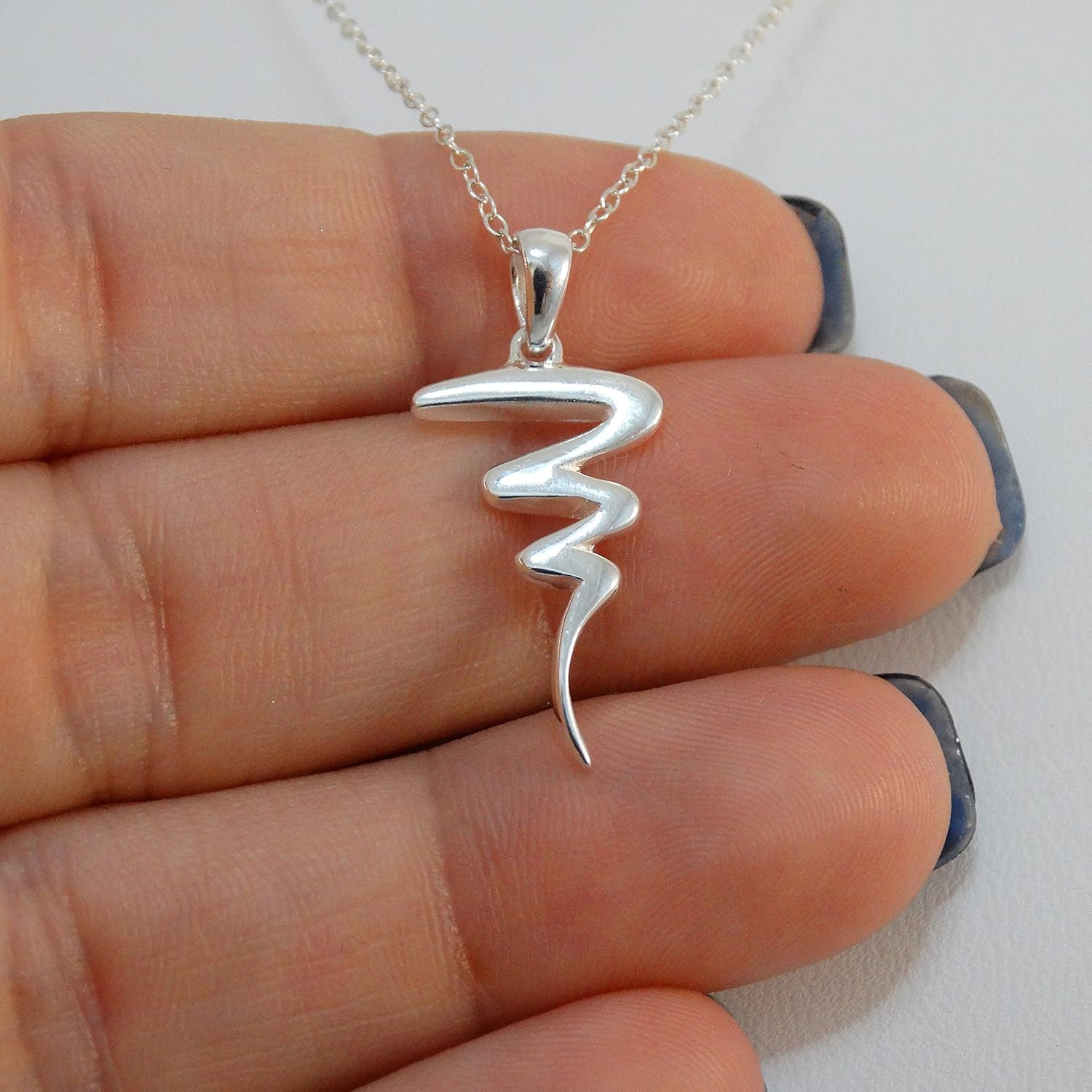 FashionJunkie4Life 925 Sterling Silver Dainty Weather Pendant Necklaces - Image 5