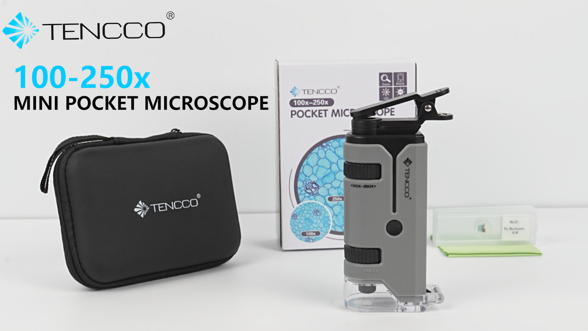 Watch How to Use the 100x-250x Mini Pocket Microscope on Amazon Live