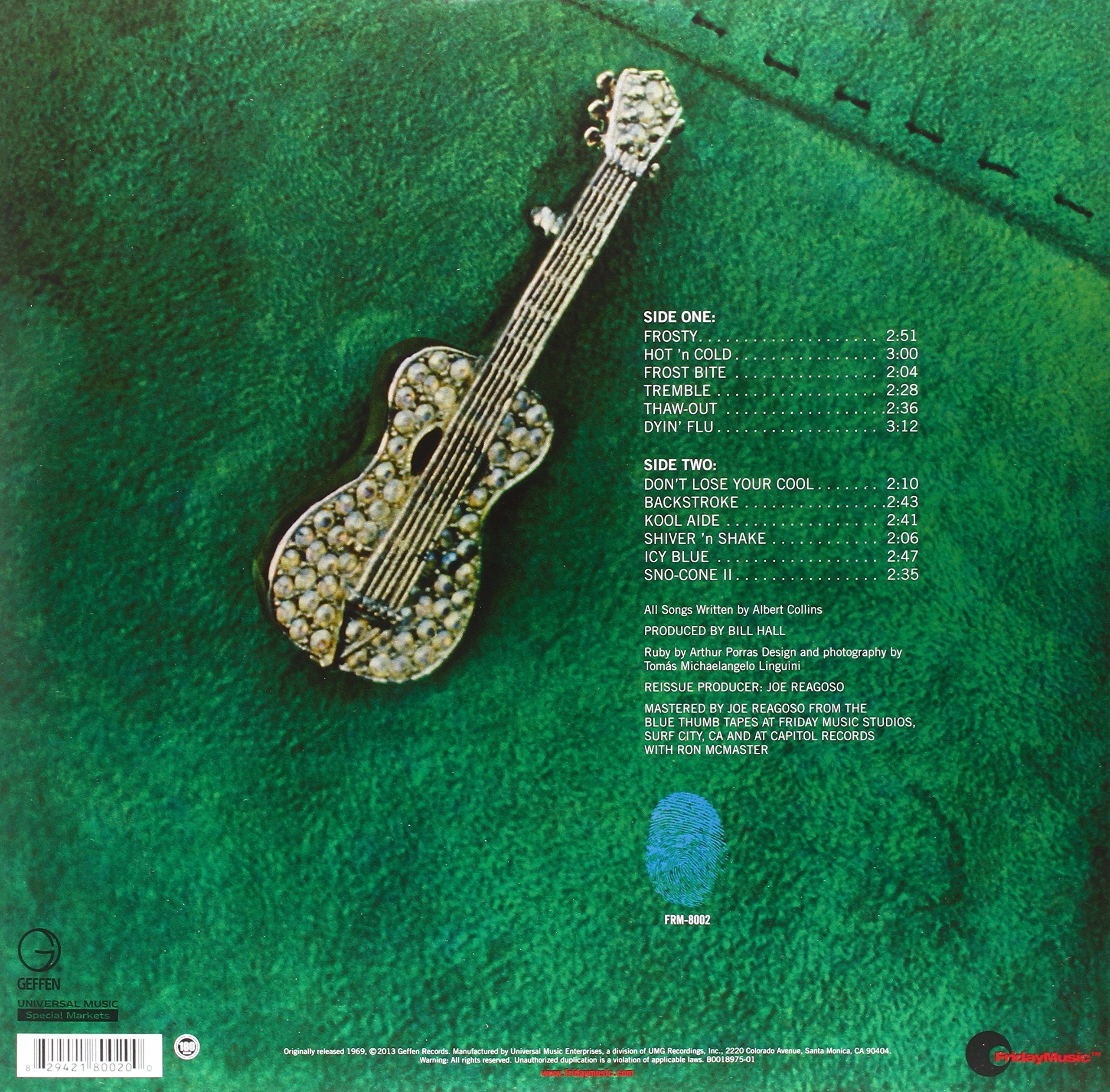 Truckin' With Albert Collins (180 Gr..Audiophile Cover)