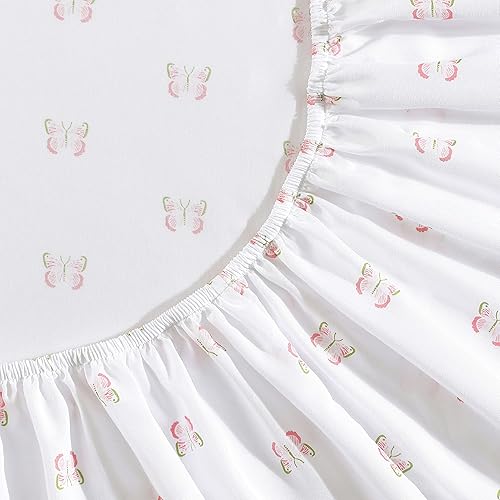 Miniatura 5 de Laura Ashley Kids - Juego de sábanas Queen, juego de ropa de cama para niños suave y resistente a las arrugas, ideal para habitación de niñas, juego