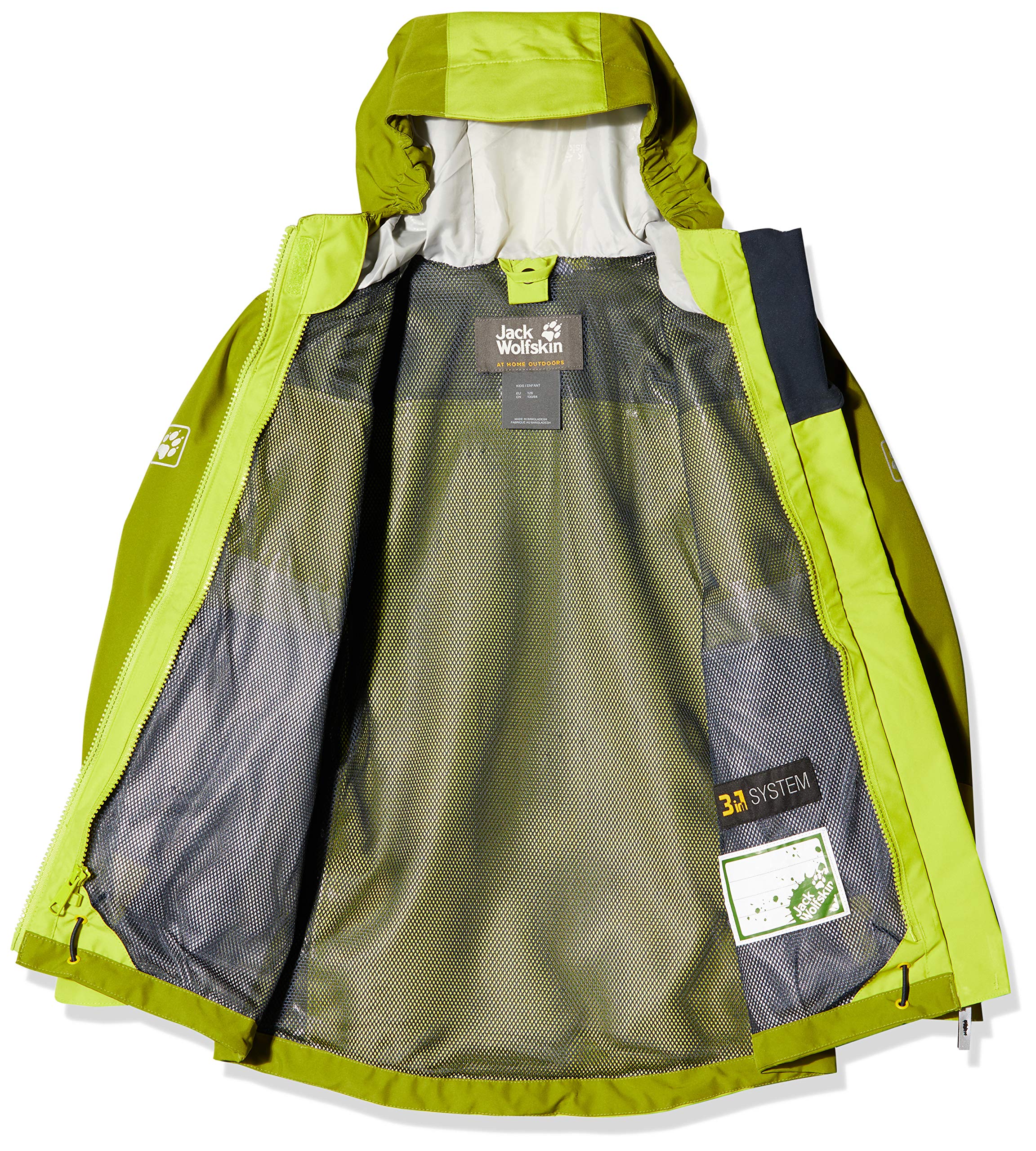 Jack Wolfskin Jungen Akka Jacket Boys Wetterschutzjacke