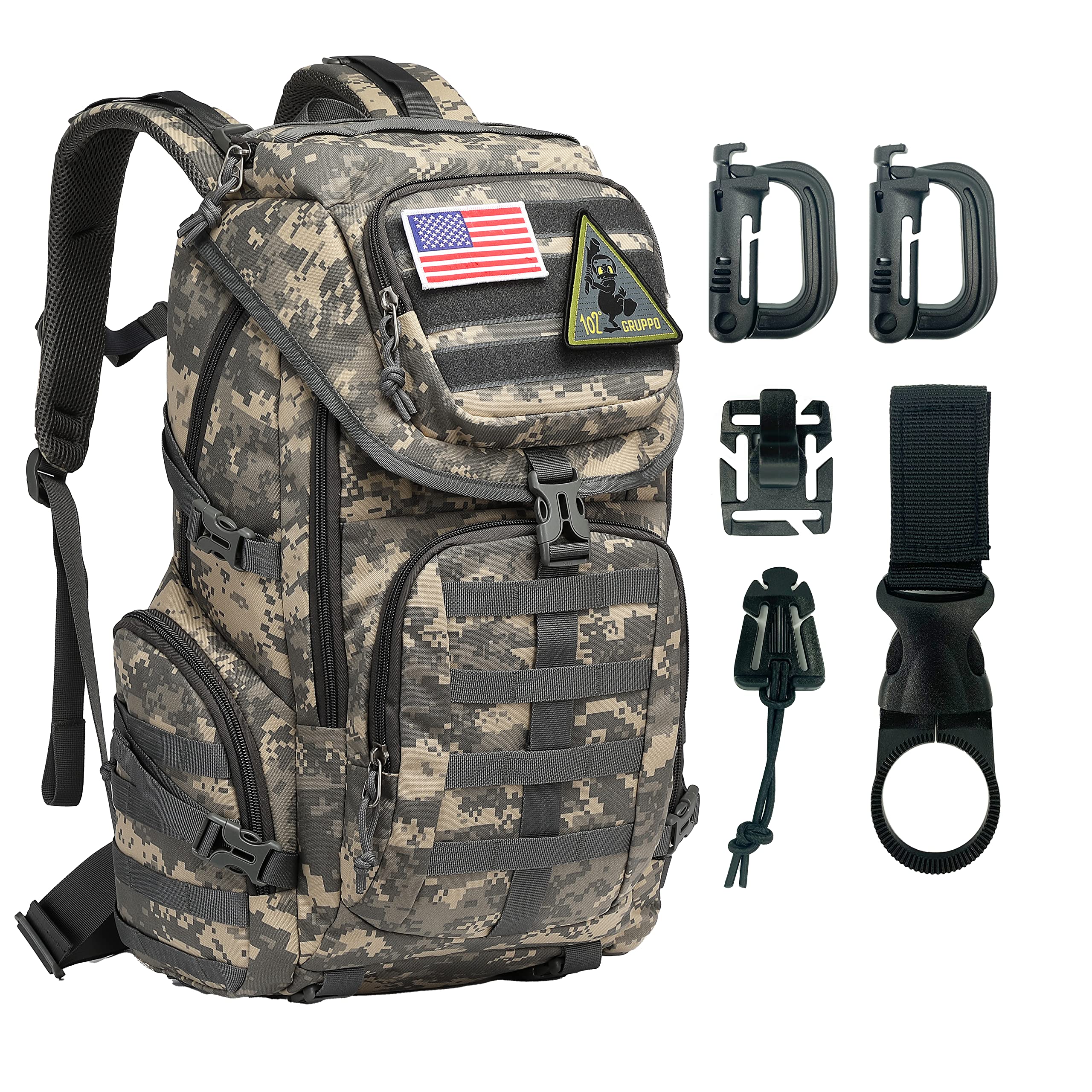 Buy Military Tactical Backpack Large Army 3 Day Assault Pack Molle Bag