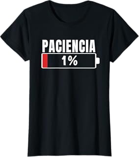 Paciencia at 1% Regalo Divertido Cumpleaños Pijama Parejas Camiseta