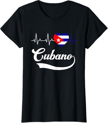 Miniatura 39 de Cubanito Baseball Flag Heart Souvenir Cubano Cuba Men Boy T-Shirt Black,Navy Blue,Dark Green,Dark Heather Grey,Heather Blue,Sapphire Blue,Royal