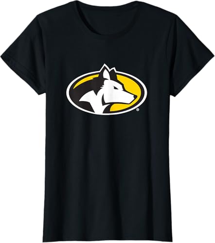 Miniatura 15 de Camiseta con licencia oficial de Michigan Tech Huskies Icon, Negro - Negro,Jaspeado Oscuro,Gris Jaspeado