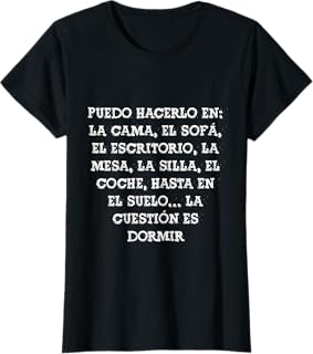 YO! Camiseta de Frase Divertida y Motivacional en Español - Unisex - Manga Larga - Talla S - Negro