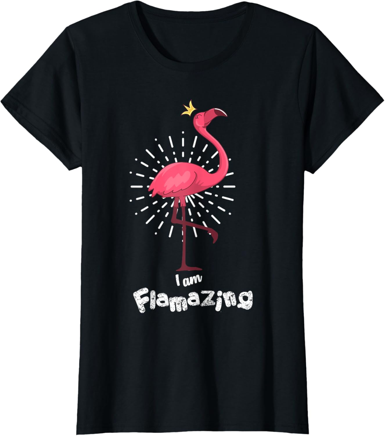I'm Flamazing Lustiges Pinker Flamingo Shirt Geschenk T-Shirt