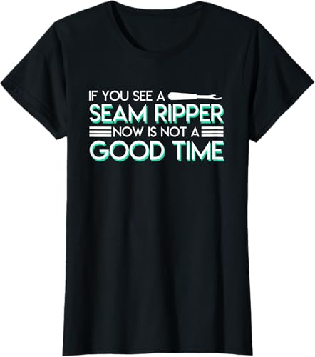 Miniatura 34 de Si ves un desgarrador de costuras ahora no es un buen momento de coser, Negro, S Negro,Azul Marino,Asfalto,Arándano,Rojo,Plateado,Hierba,Verde