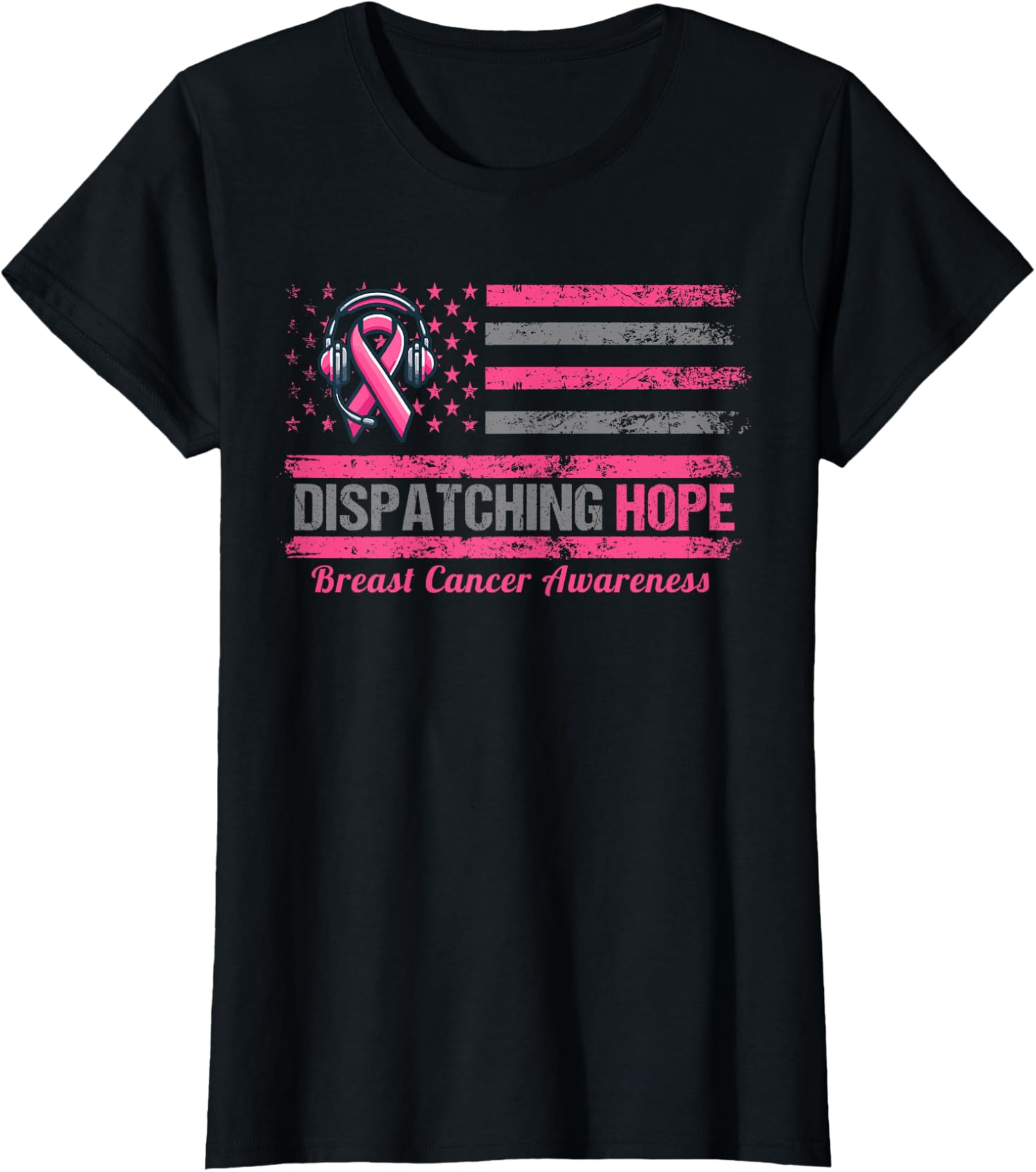 Shop4ever Tackle Breast Cancer T-Shirt Breast Cancer Shirts Shirts