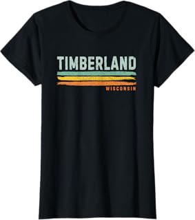Vintage Stripes Timberland WI T-Shirt