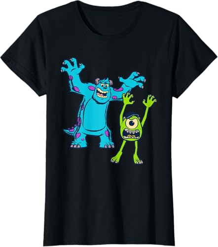 Miniatura 78 de Disney Pixar Monsters University Sulley and Mike T-Shirt Black,Navy Blue,Asphalt Grey,White,Baby Blue,Red,Kelly Green,Olive Green,Lemon