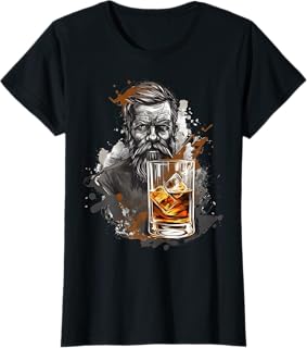 Whiskey, Cigar and Cawboy, Original Whiskey Idea T-Shirt