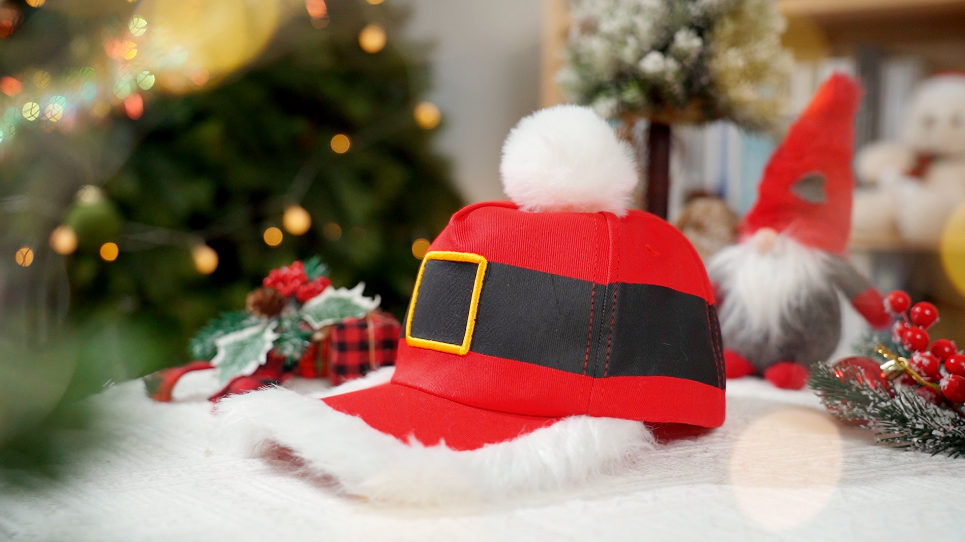 Amazon.com: Vabean Christmas Santa Baseball Hat Unisex 