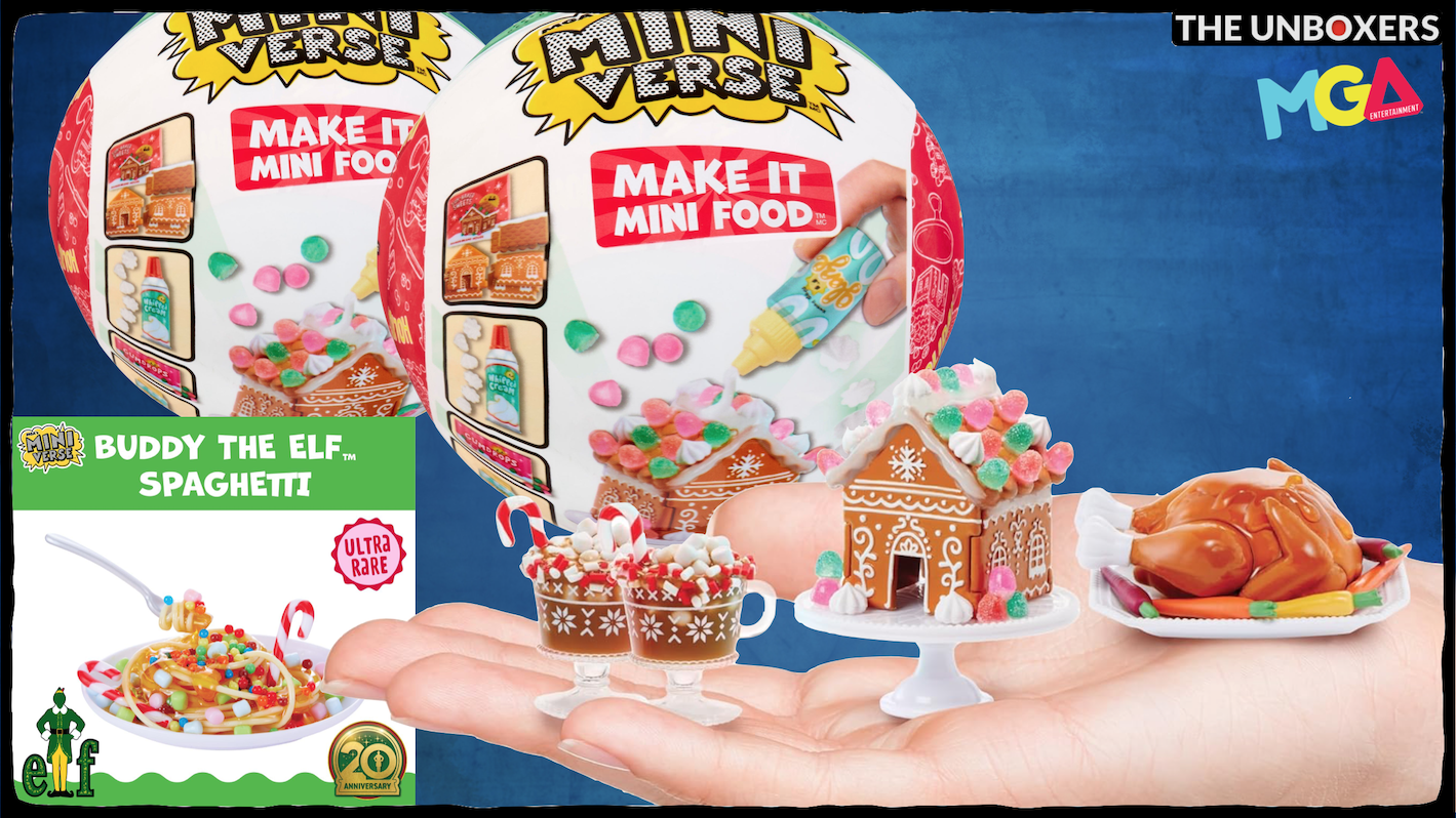 Watch Miniverse Make It Mini Food Holiday Surprise Capsules on