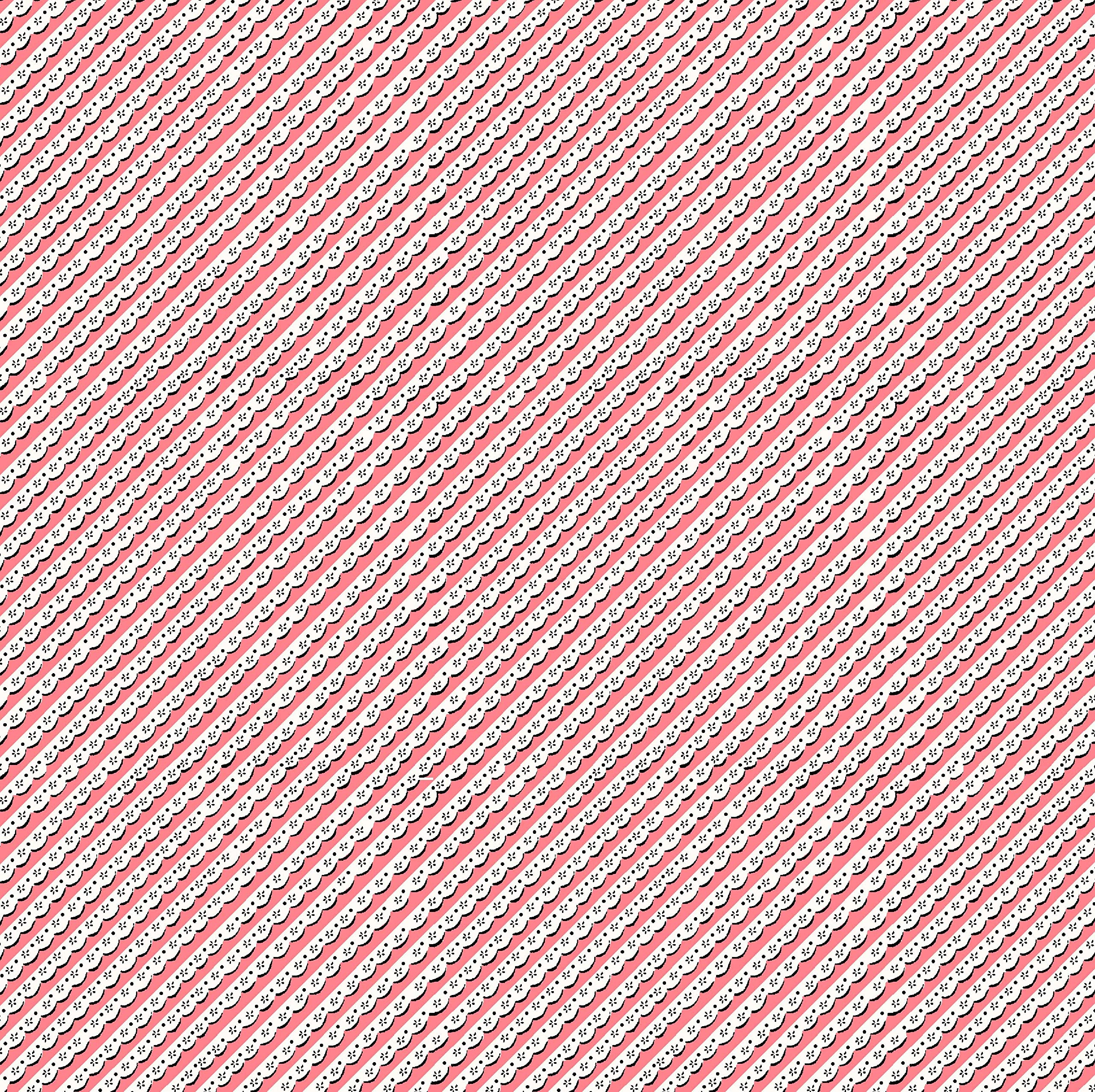 Michael Miller Scallop Stripe, Shell