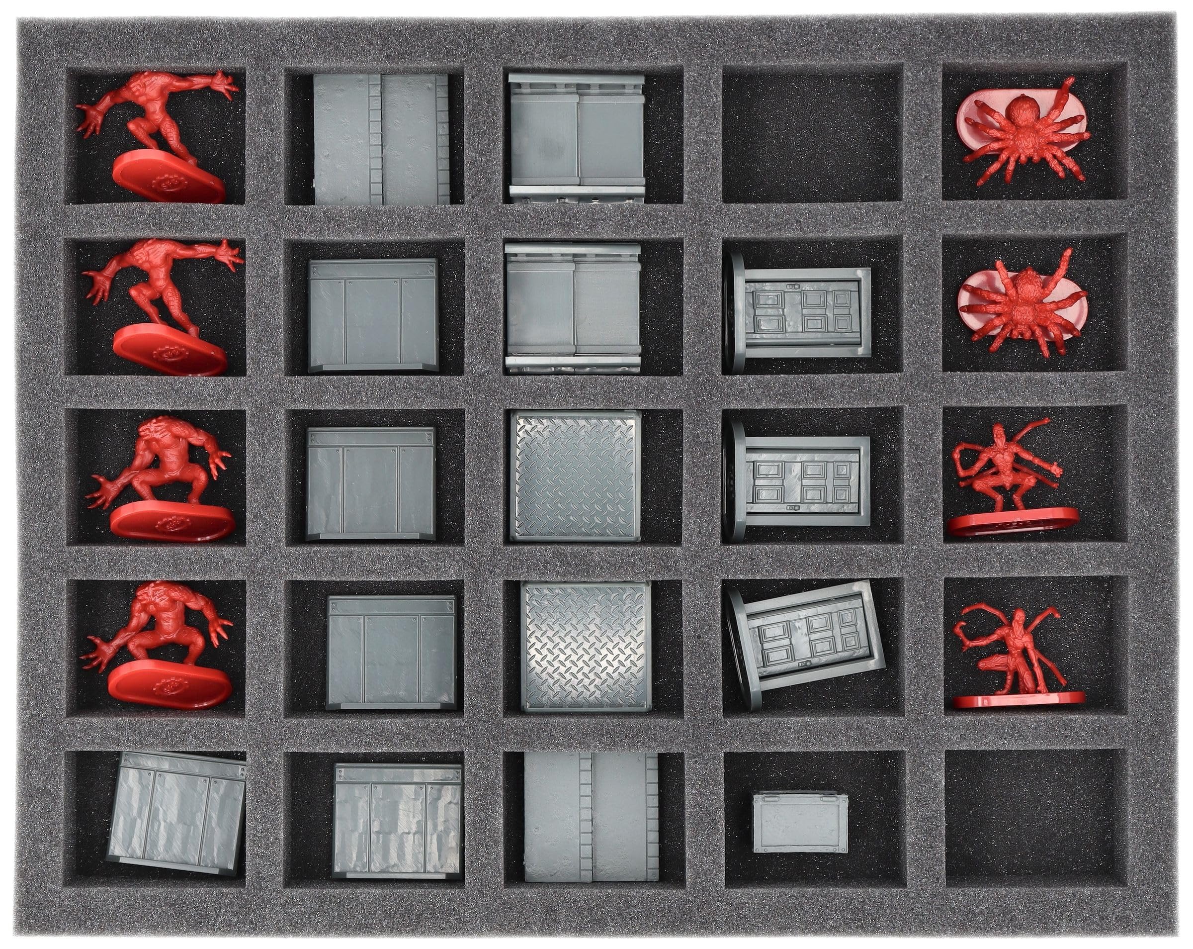 Feldherr Storage Box Set kompatybilny z Resident Evil: The Board Game - Alpha Pledge All-In - Ochrona miniatur i elementów gry - bezpiecznie przechowywane.