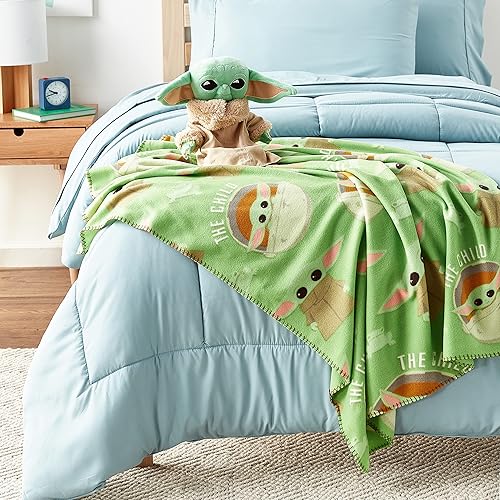 Miniatura 11 de The Mandalorian, The Child Character Juego de almohada y manta de forro polar, 40 "x 50"