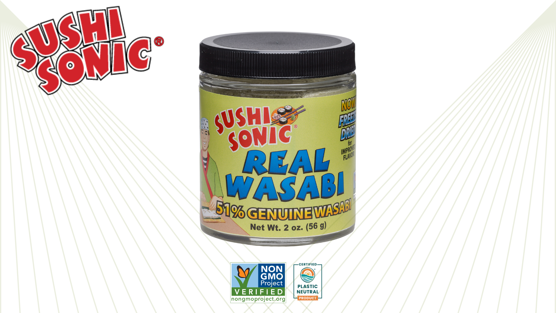 Amazon.com : Sushi Sonic 51% Real Wasabi Powder, for Sushi